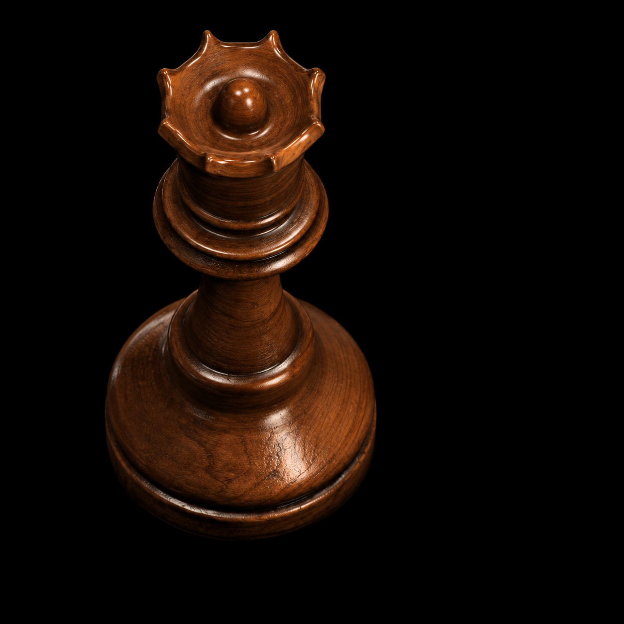 Selected ChatGPT-generated high-resolution wooden queen reference