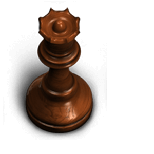 Original Lichess black queen