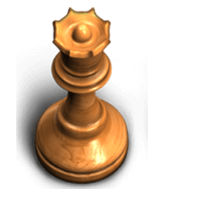 Original Lichess white queen